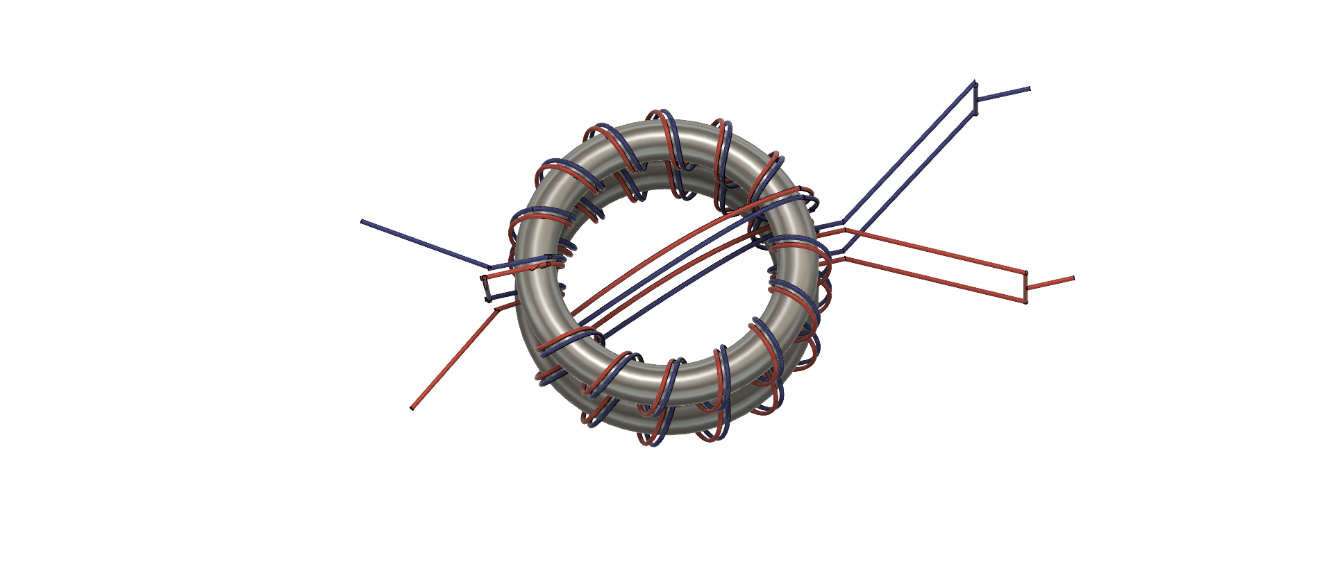 4:1 Balun schematic diagram